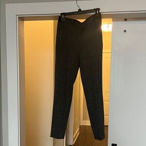 White House Black Market Charcoal Cropped Pants